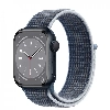 Умные часы Apple Watch Series 8 41 мм Midnight Aluminium Case with Storm Blue Sport Loop